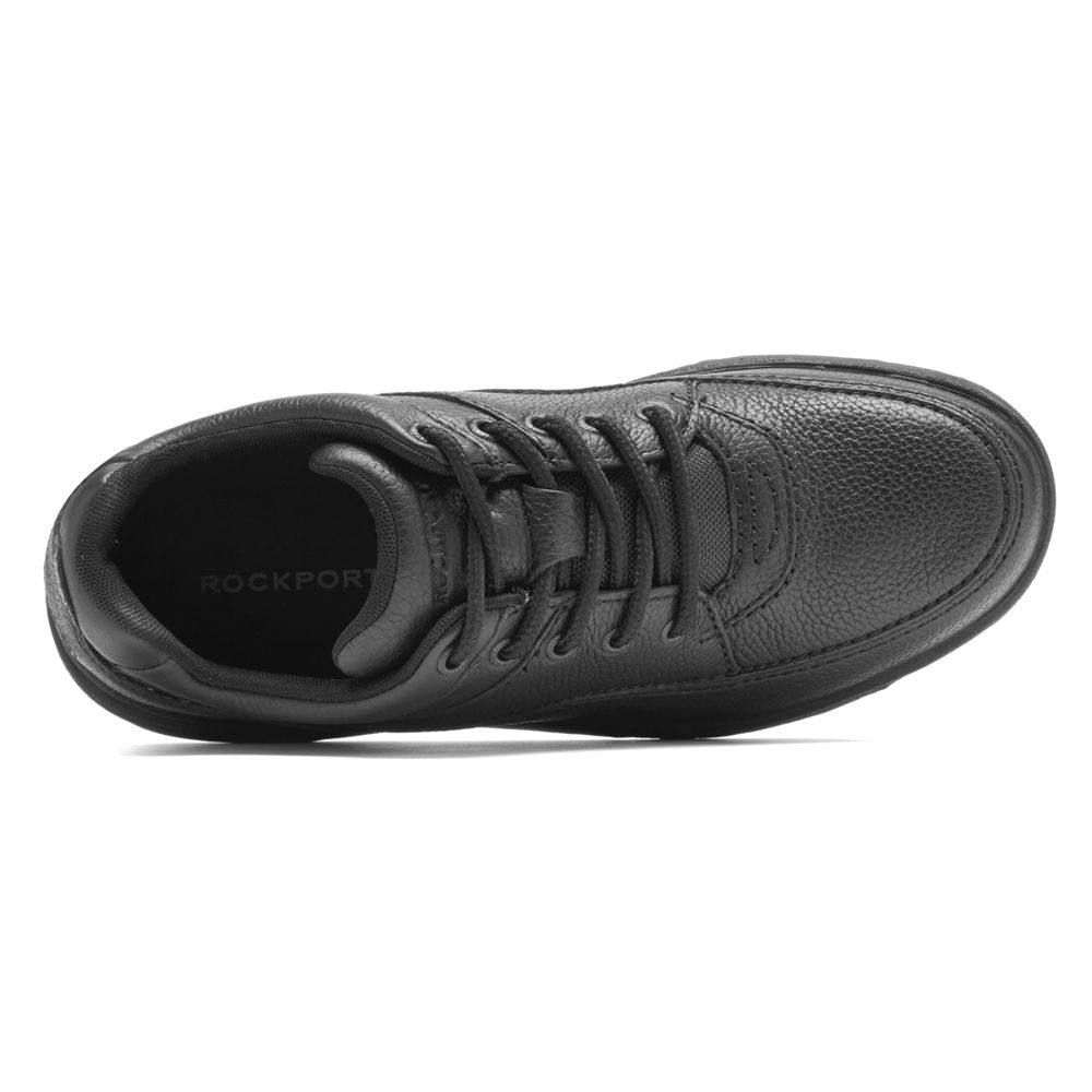 Rockport Sneakers For Mens Black - World Tour Classic Shoe - QR1820765